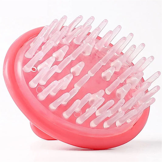 Silicone Scalp Massager Shampoo Brush for Hair Growth
