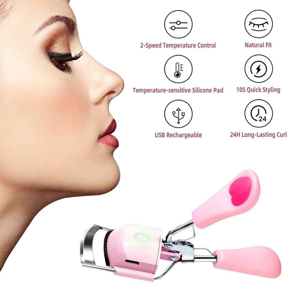 USB Rechargeable Heated Eyelash Curler