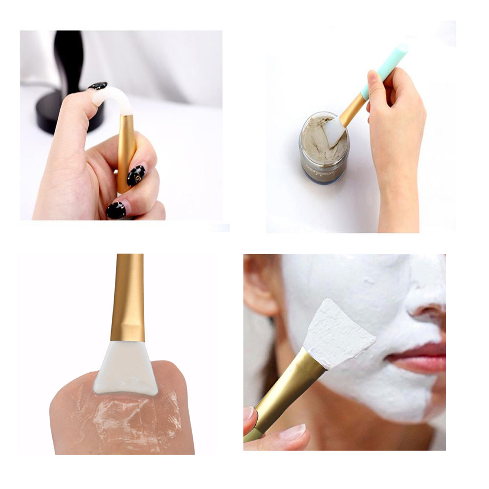 Silicone Face Mask Applicator Brush Set – 3PCS