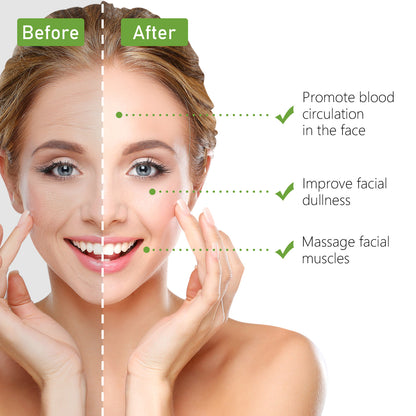 Jade Roller & Gua Sha Face Massage Set