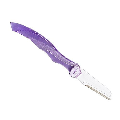 3PCS Folding Eyebrow Razor Kit with Travel Case