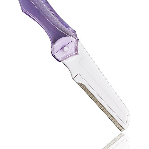3PCS Folding Eyebrow Razor Kit with Travel Case